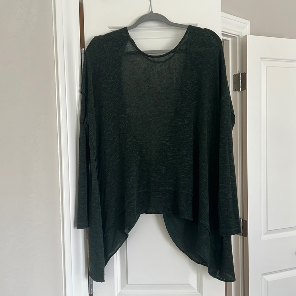Green Free People Sweater XS